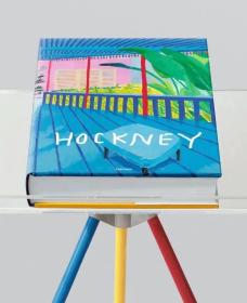 【现货】DAVID HOCKNEY A Bigger Book【限量收藏版】
大卫·霍克尼画集 进口原版艺术画册图书（带书架）