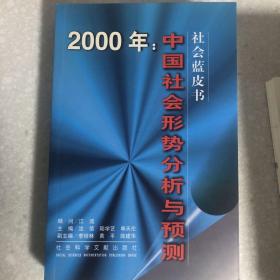2000年：中国社会形势分析与预测