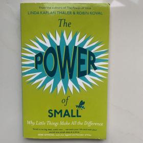 英文原版保证 The Power of Small