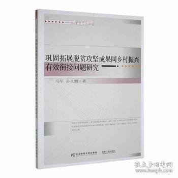 巩固拓展脱贫攻坚成果同乡村振兴有效衔接问题研究