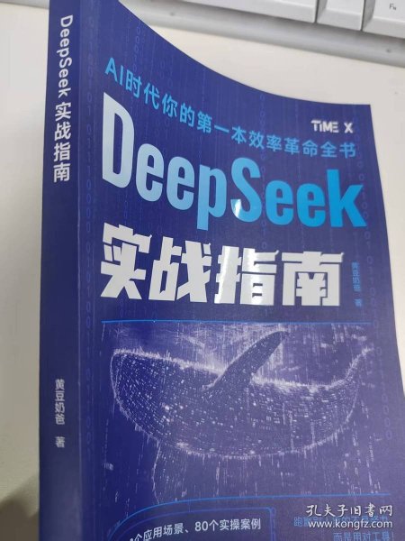 DeepSeek实战指南 AI零基础使用教程工作学习搜索高效实用操作 入门到提高 精通 基础教程 职场赋能