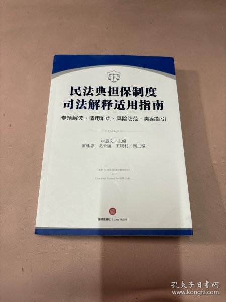 民法典担保制度司法解释适用指南：专题解读·适用难点·风险防范·类案指引