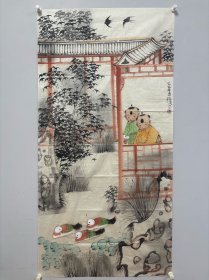 ．金增友，山东临清金郝庄人， 山东聊城大学美院教授、硕士研究生导师。1987年毕业于山东师范大学美术学院。1993年毕业于天津美术学院研究生班。被国家人事部授予“中国画杰出人才”。中国美术家协会会员。中国工笔画学会会员。尺寸138:68