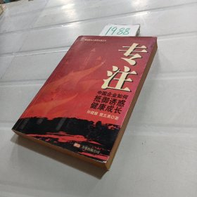 专注：中国企业如何抵御诱惑健康成长