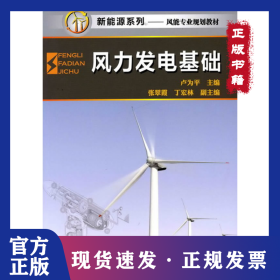 風(fēng)力發(fā)電基礎(chǔ)(盧為平) 9787122101310