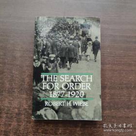 The Search for Order（1877-1920）