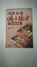 中医高效偏方验方4000首