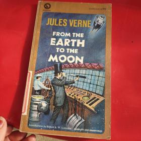 JULES VERNE FROM THE EARTH TO THEMOON  原版英文书