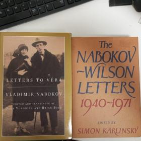 均为一版一印 Nabokov ltters to Vera / Wilson 纳博科夫 书信集 两卷合售  致薇拉 威尔逊（见图片）英语 英文 原版 精装毛边书