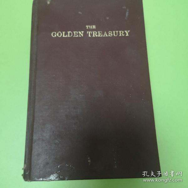 THE GOLDEN TREASURY(英语诗歌集锦)(硬精装）