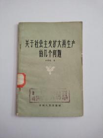 关于社会主义扩大再生产的几个问题(1963年1版1印)