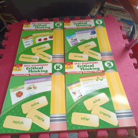 SKILL SHARPENERS CriticaI ThinKing; Grade1 Grade2 Grade K PRE k (4本合售