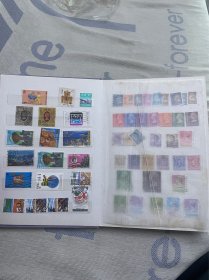 老邮票集邮册一本很多香港澳门邮票 很多女王高值票 带册子一起 集邮者几十年收藏