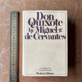 Don Quixote Miguel de Cervantes Samuel Putnam 堂吉诃德 英文原版精装 厚本