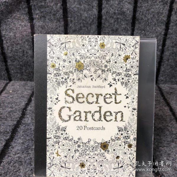 Secret Garden: 20 Postcards秘密花园：20张明信片 英文原版
