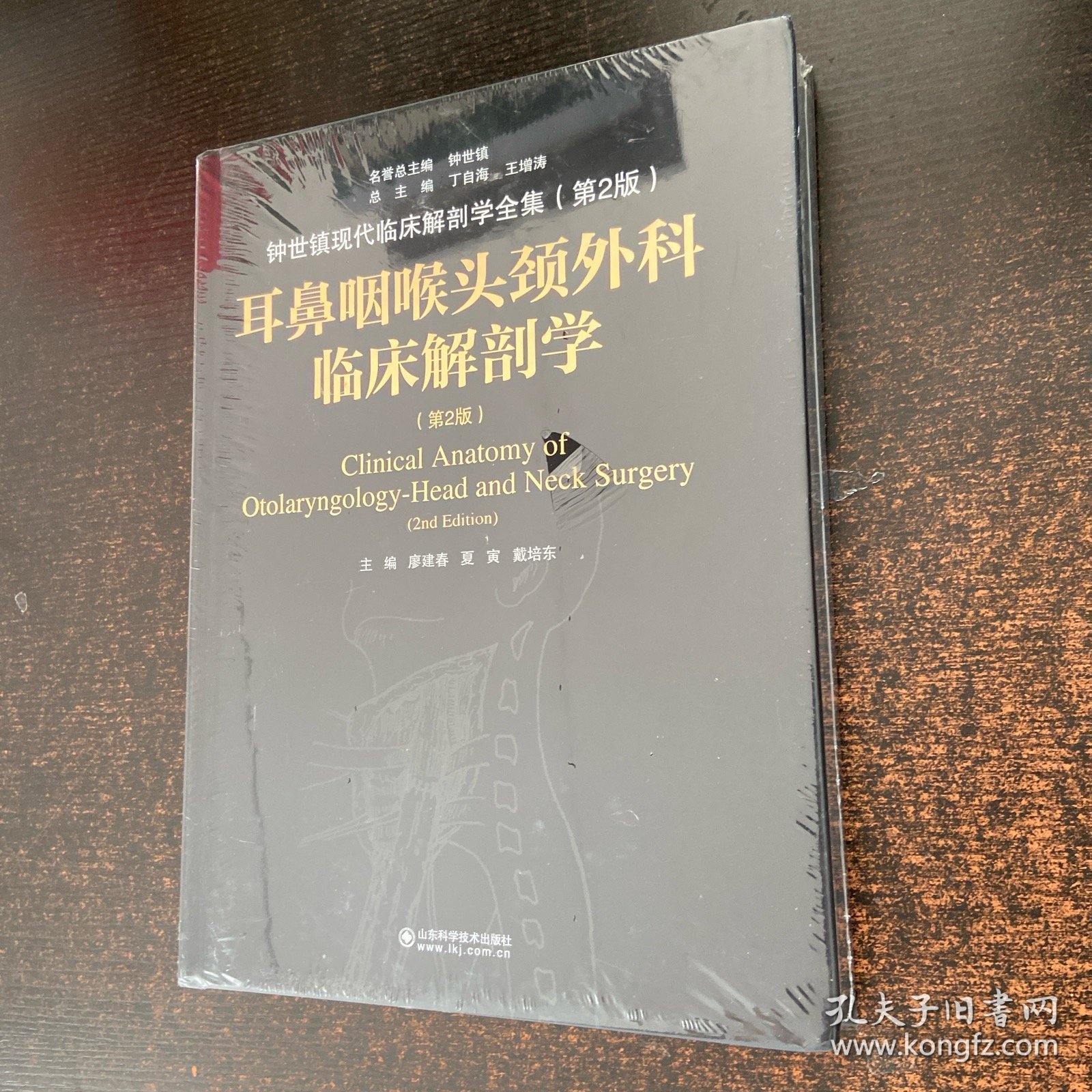 钟世镇现代临床解剖学全集 (第2版):耳鼻咽喉头颈外科临床解剖学 (第2版)（精装）