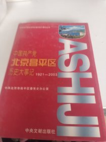 中国共产党北京昌平区历史大事记:1921-2003