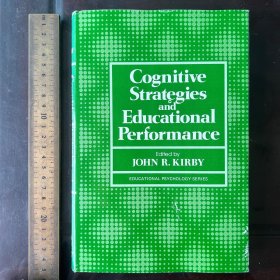 Cognitive strategies and educational performance英文原版精装