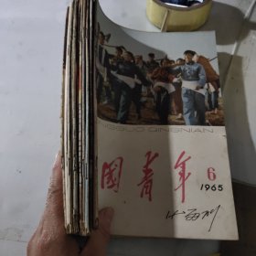 中国青年1965年1.2.4.5.6.8.11.12./1958年15/1963年20－21/1983年11创刊六十周年共10本