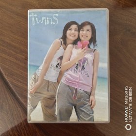 Twins 首张同名专辑 AVCD 2001年H英皇娱乐原版CD 带歌词本 带卡片