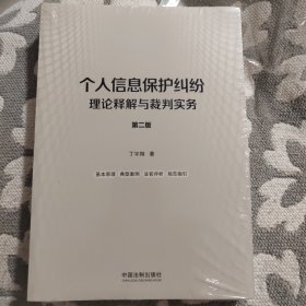 个人信息保护纠纷理论释解与裁判实务（第二版）