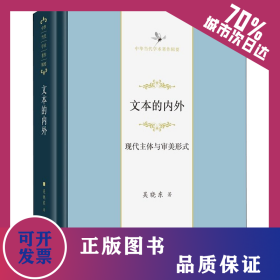 文本的內(nèi)外 現(xiàn)代主體與審美形式 9787100198097