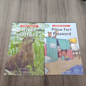 Readinga-z Leveled Book D（River Otters+ Pillow Fort Password）两册合售