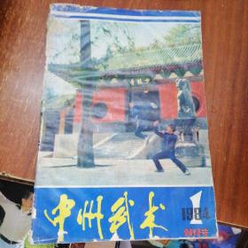 中州武术 创刊号 —3期。少林武术改刊号4.5，16.22.25期(8本)