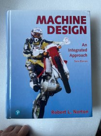 现货 Machine Design 6E英文原版 机械设计 罗伯特.诺顿   Robert L. Norton  Mechanical Engineering Design   机械工程设计