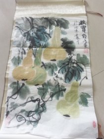 包邮要满98发货，有点白石的味道啊！精品，！画心38+60厘米。买家自己鉴定包纯手绘，