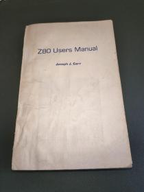 Z80 Users Manual微处理机 用户手册