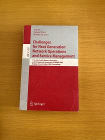 Challenges for Next Generation Network Operations and Service Management