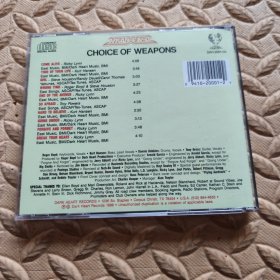 CD光盘-音乐 CHOICE OF WEAPONS (单碟装)