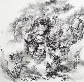 保真书画，李辰   68X68cm
      山东省美术家协会会员，山东省中华文化促进协会书画院高级书画师，山东鲁艺书画研究中心理事，济南市青年书画院理事05。