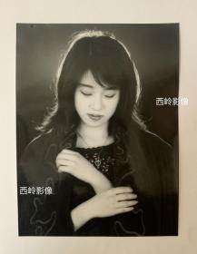 【女性艺术照】约1980/1990年代年轻漂亮女子黑白艺术照 （大尺寸）