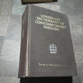 LONGMAN DICTIONARY OF CONTEMPOR ARY ENGLISH