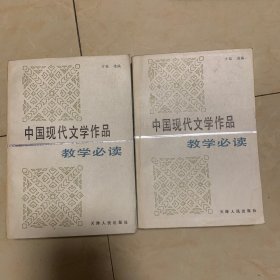 中国现代文学作品教学必读 上下