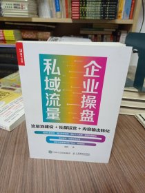 企业操盘私域流量流量池建设社群运营内容输出转化