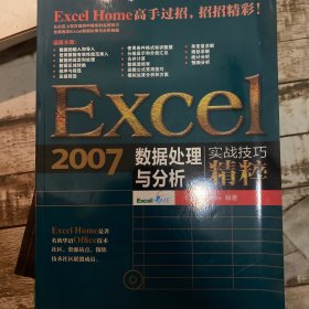 Excel 2007数据处理与分析实战技巧精粹