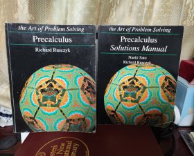 The Art of Problem Solving - Precalculus Text, Precalculus Solutions Manual 微积分基础 初等数学 高中数学题典: 计数原理·概率 怎样解题：数学竞赛攻关宝典(英文原版) 2册合售
