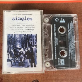 Singles 电影原声 磁带 Grunge 名专辑 包含Alice in Chains, Pearl Jam, Soundgarden等乐队 欧美原版磁带