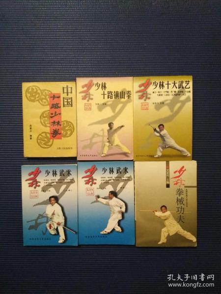 少林功夫 6册