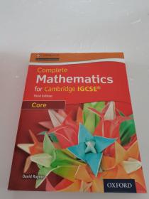 英文原版Complete Mathematics for Cambridge IGCSE（附光盘）