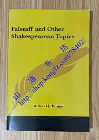 Falstaff and Other Shakespearean Topics