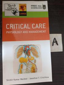 英文书：CRITICAL CARE PHYSIOLOGY AND MANAGEMENT