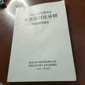 黑龙江省及国内外 水资源对比分析