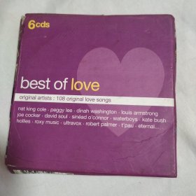 best of love 108 original love songs 6CD盒装正版