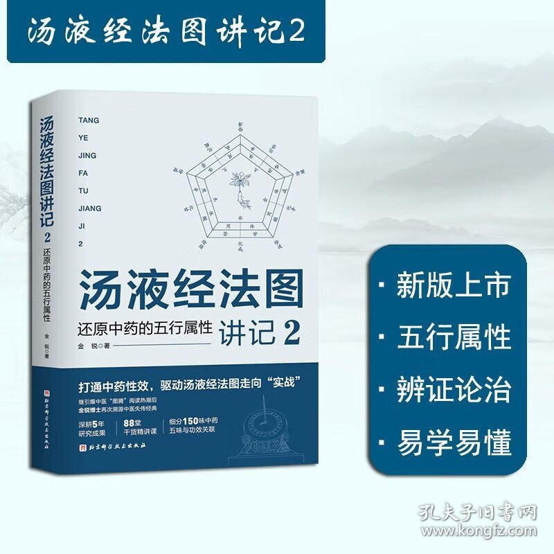 汤液经法图讲记1+2 （两册）