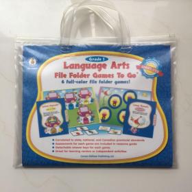 Grade 1 Language Arts File Folder Games To Go  6 full-color file folder games!