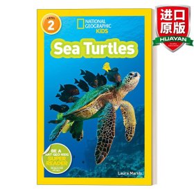 National Geographic Readers: Sea Turtles美国《国家地理》杂志-儿童科普分级阅读,第2级：海龟 英文原版